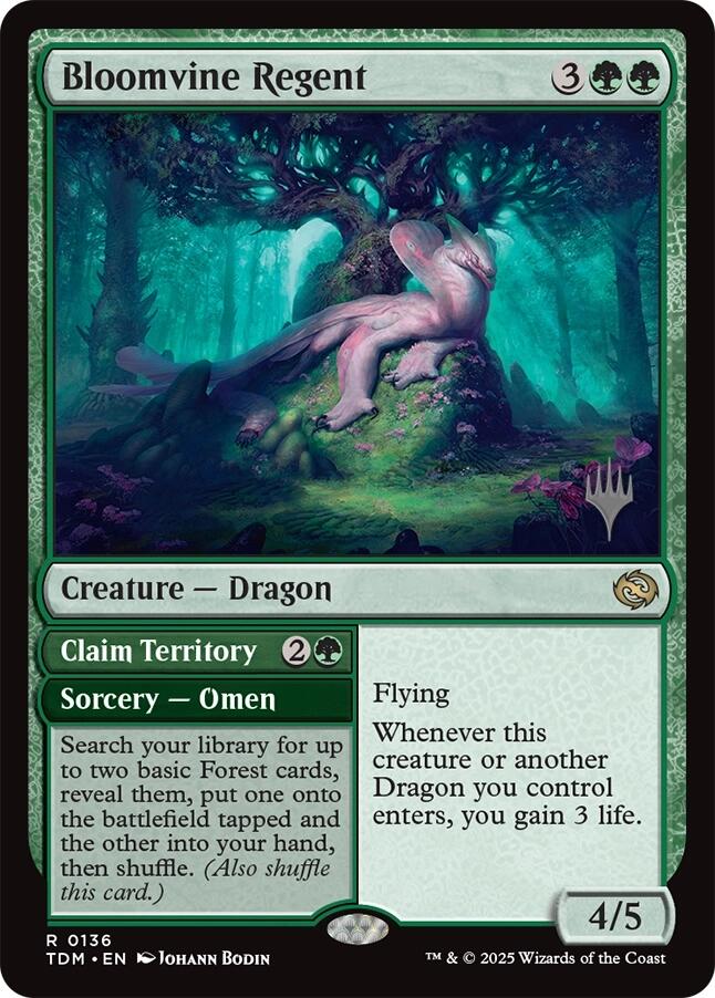 Bloomvine Regent [Tarkir: Dragonstorm Promos] | GnG Games