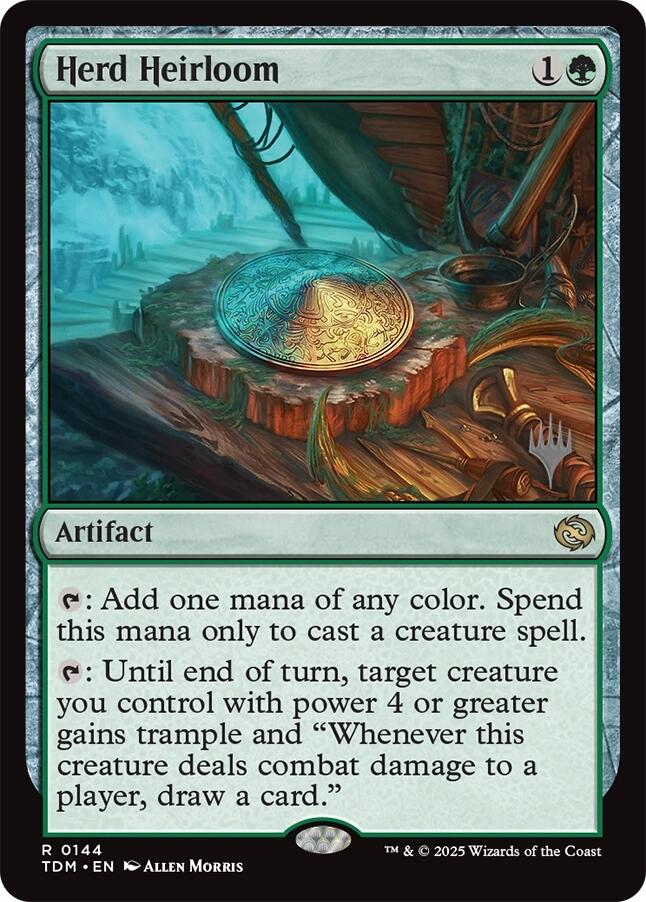 Herd Heirloom [Tarkir: Dragonstorm Promos] | GnG Games