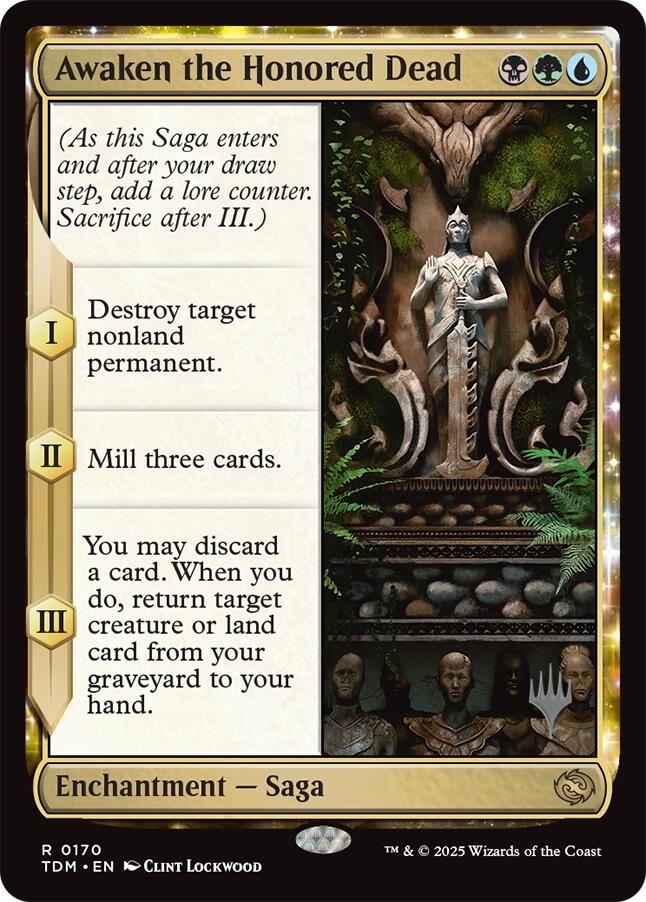 Awaken the Honored Dead [Tarkir: Dragonstorm Promos] | GnG Games