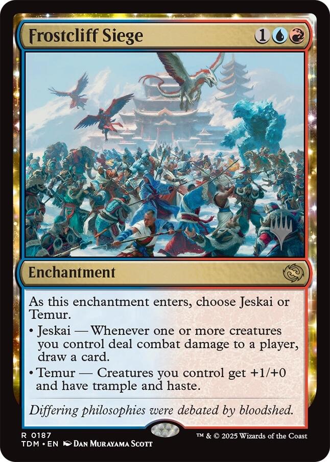 Frostcliff Siege [Tarkir: Dragonstorm Promos] | GnG Games