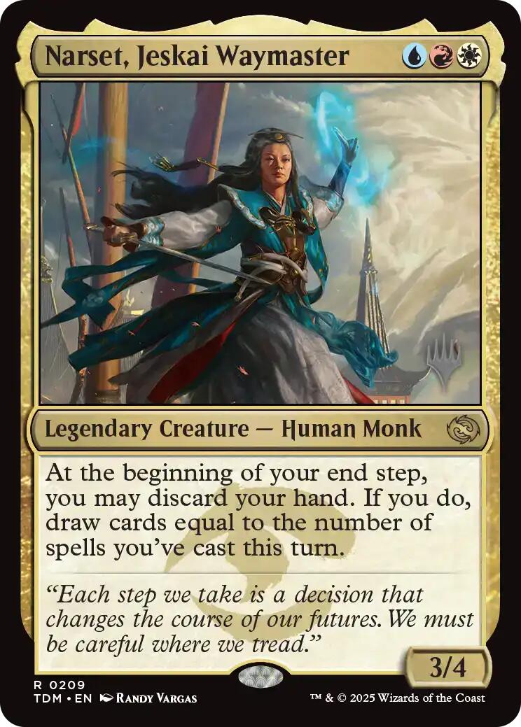 Narset, Jeskai Waymaster [Tarkir: Dragonstorm Promos] | GnG Games