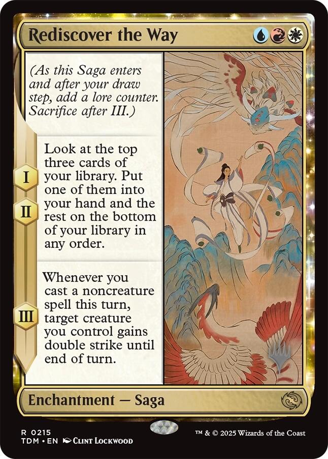 Rediscover the Way [Tarkir: Dragonstorm Promos] | GnG Games