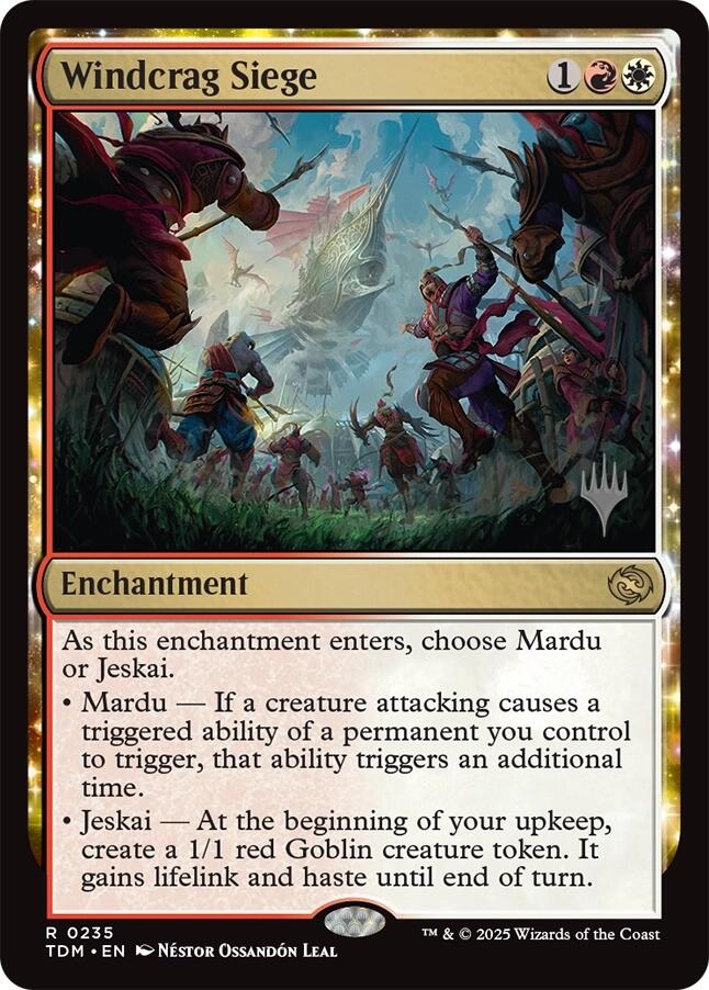 Windcrag Siege [Tarkir: Dragonstorm Promos] | GnG Games