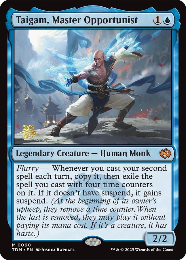 Taigam, Master Opportunist [Tarkir: Dragonstorm Prerelease Promos] | GnG Games