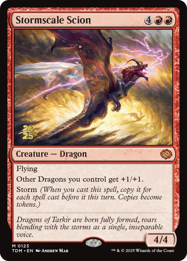 Stormscale Scion [Tarkir: Dragonstorm Prerelease Promos] | GnG Games
