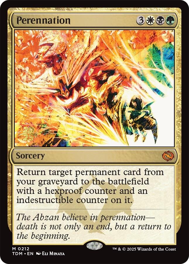 Perennation [Tarkir: Dragonstorm Prerelease Promos] | GnG Games