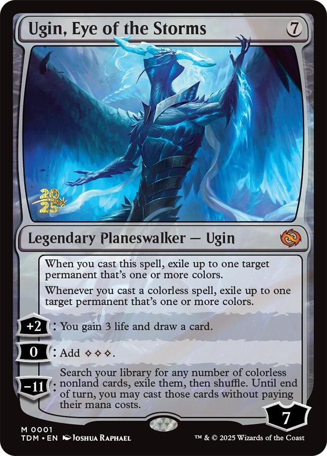 Ugin, Eye of the Storms [Tarkir: Dragonstorm Prerelease Promos] | GnG Games