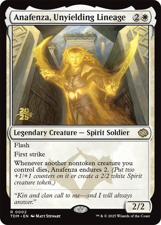 Anafenza, Unyielding Lineage [Tarkir: Dragonstorm Prerelease Promos] | GnG Games