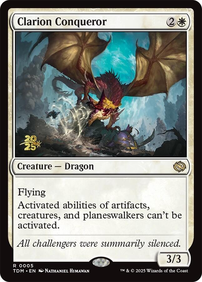 Clarion Conqueror [Tarkir: Dragonstorm Prerelease Promos] | GnG Games