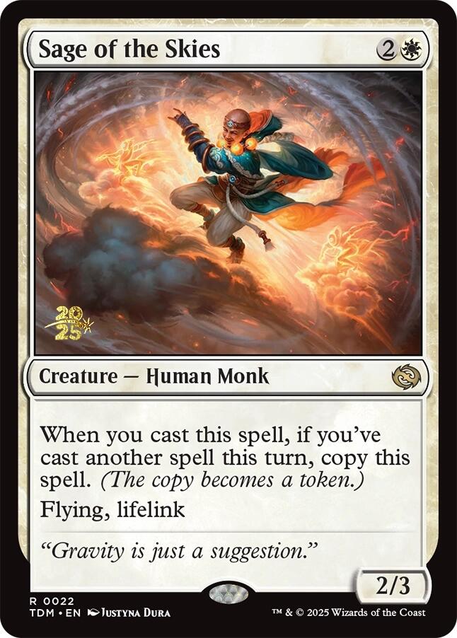 Sage of the Skies [Tarkir: Dragonstorm Prerelease Promos] | GnG Games