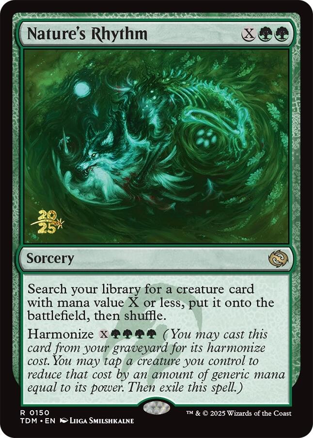 Nature's Rhythm [Tarkir: Dragonstorm Prerelease Promos] | GnG Games