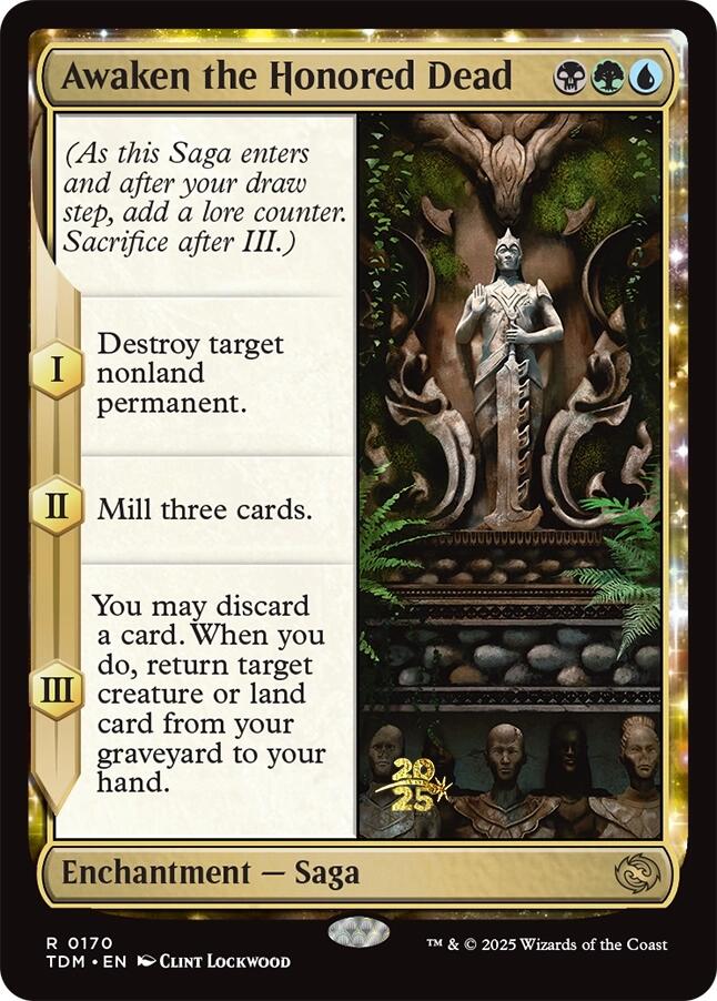 Awaken the Honored Dead [Tarkir: Dragonstorm Prerelease Promos] | GnG Games