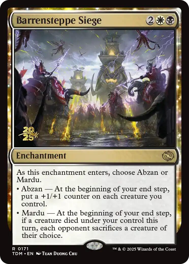 Barrensteppe Siege [Tarkir: Dragonstorm Prerelease Promos] | GnG Games