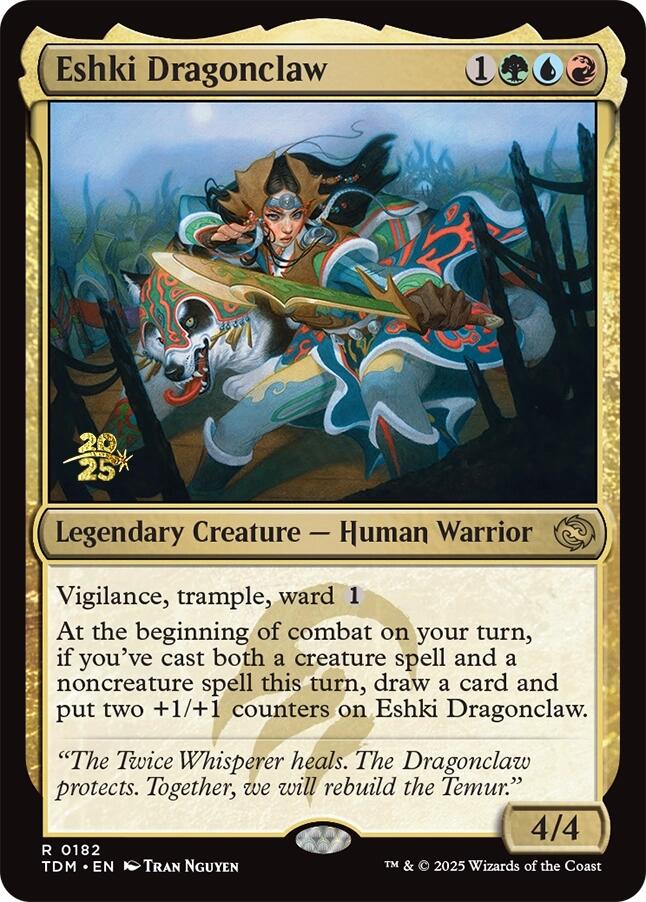 Eshki Dragonclaw [Tarkir: Dragonstorm Prerelease Promos] | GnG Games