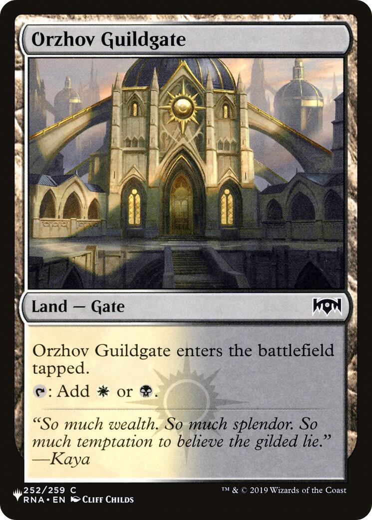 Orzhov Guildgate [The List] | GnG Games
