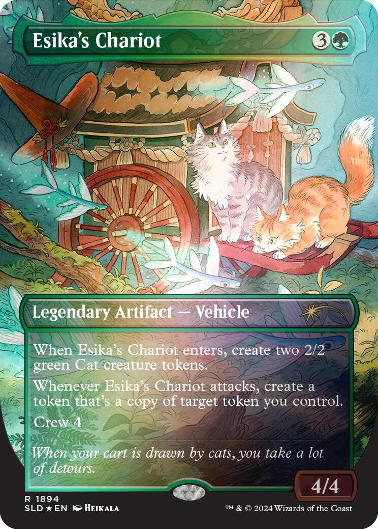 Esika's Chariot (Rainbow Foil) [Secret Lair Drop Series] | GnG Games
