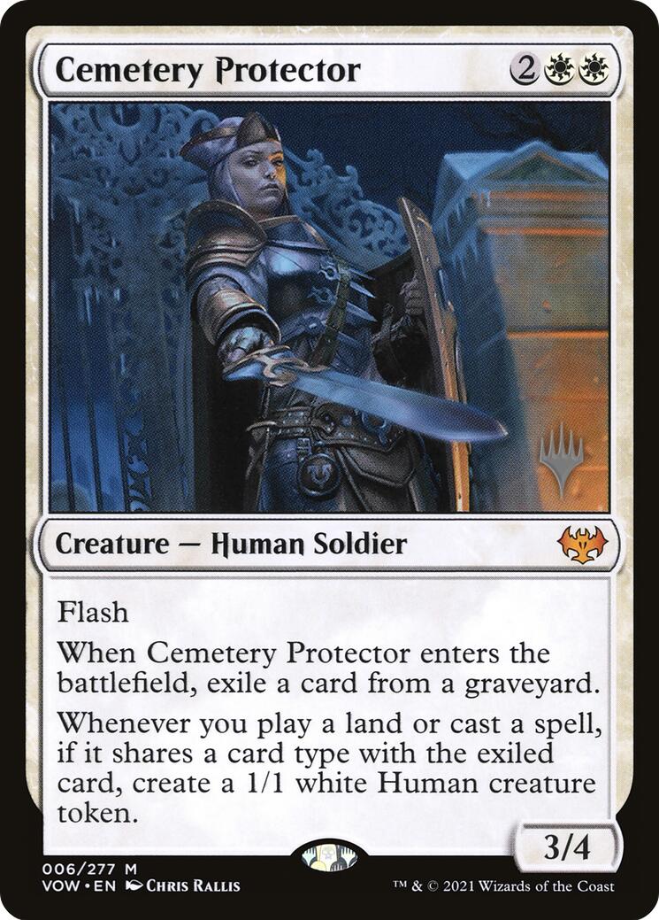 Cemetery Protector [Aetherdrift Promos] | GnG Games