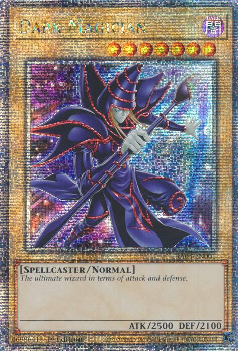 Dark Magician (New Art) [RA04-EN001] Quarter Century Secret Rare | GnG Games