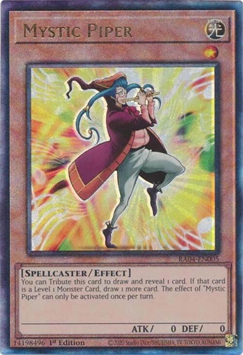 Mystic Piper [RA04-EN005] Prismatic Ultimate Rare | GnG Games