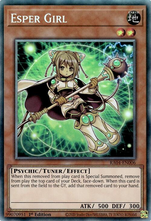 Esper Girl [RA04-EN006] Prismatic Collector's Rare | GnG Games