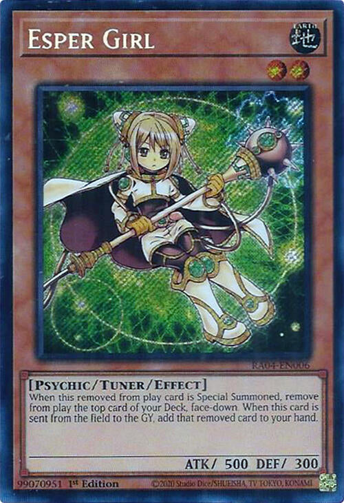 Esper Girl [RA04-EN006] Secret Rare | GnG Games