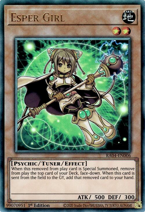 Esper Girl [RA04-EN006] Prismatic Ultimate Rare | GnG Games