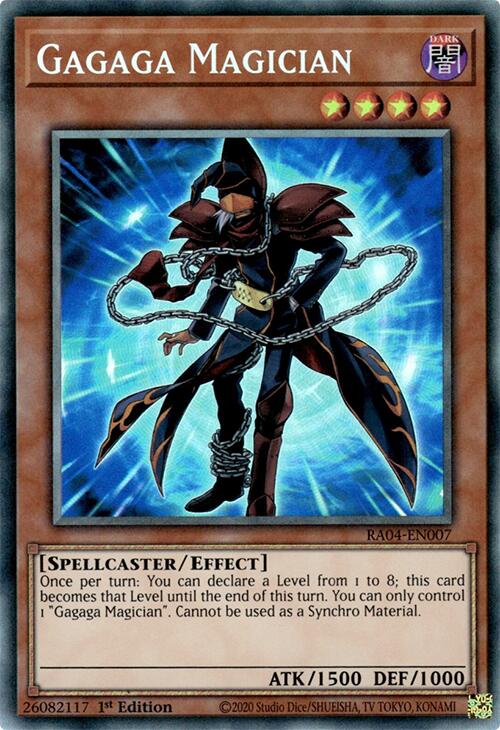 Gagaga Magician [RA04-EN007] Prismatic Collector's Rare | GnG Games