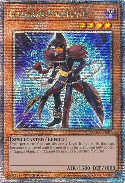 Gagaga Magician [RA04-EN007] Quarter Century Secret Rare | GnG Games