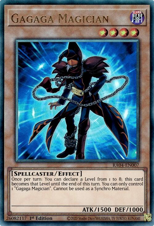 Gagaga Magician [RA04-EN007] Prismatic Ultimate Rare | GnG Games