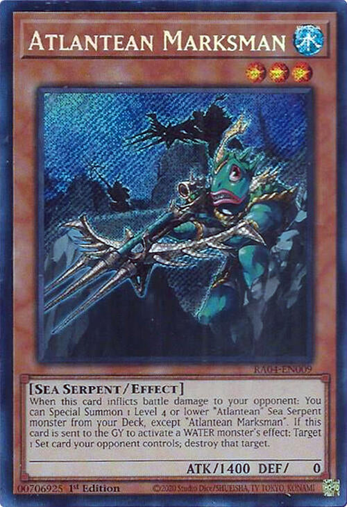 Atlantean Marksman [RA04-EN009] Secret Rare | GnG Games