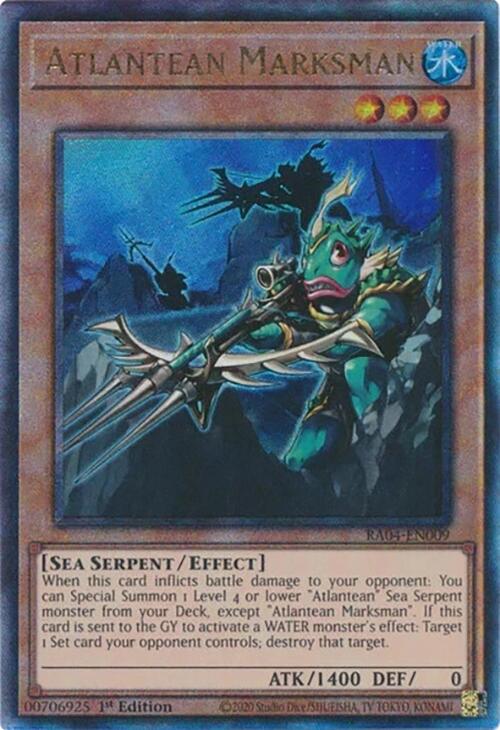 Atlantean Marksman [RA04-EN009] Prismatic Ultimate Rare | GnG Games