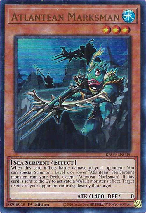Atlantean Marksman [RA04-EN009] Ultra Rare | GnG Games