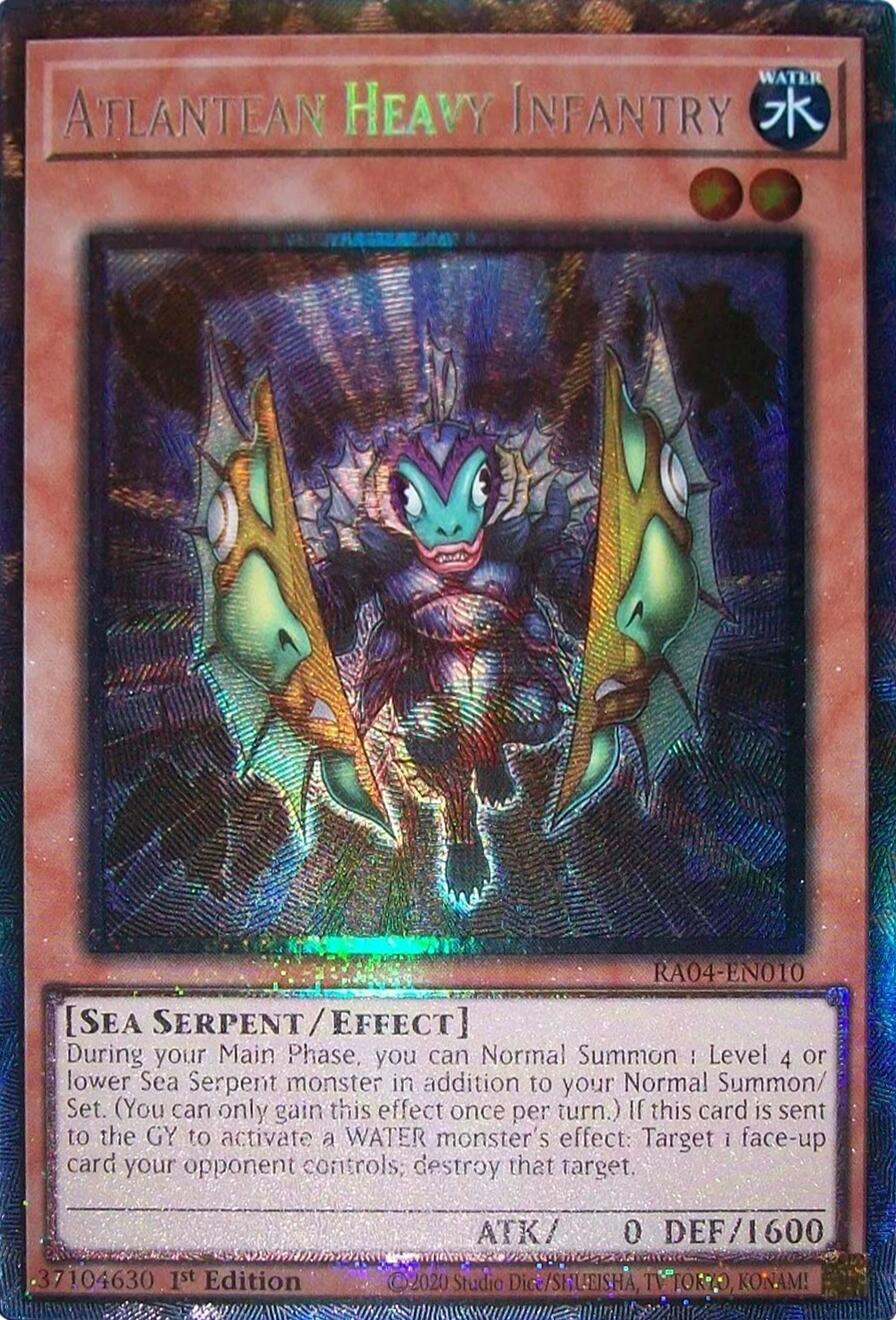 Atlantean Heavy Infantry [RA04-EN010] Prismatic Collector's Rare | GnG Games