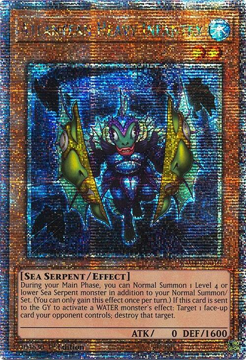 Atlantean Heavy Infantry [RA04-EN010] Quarter Century Secret Rare | GnG Games