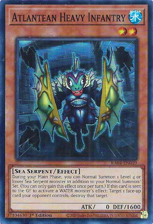 Atlantean Heavy Infantry [RA04-EN010] Super Rare | GnG Games