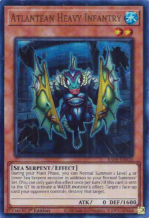 Atlantean Heavy Infantry [RA04-EN010] Ultra Rare | GnG Games