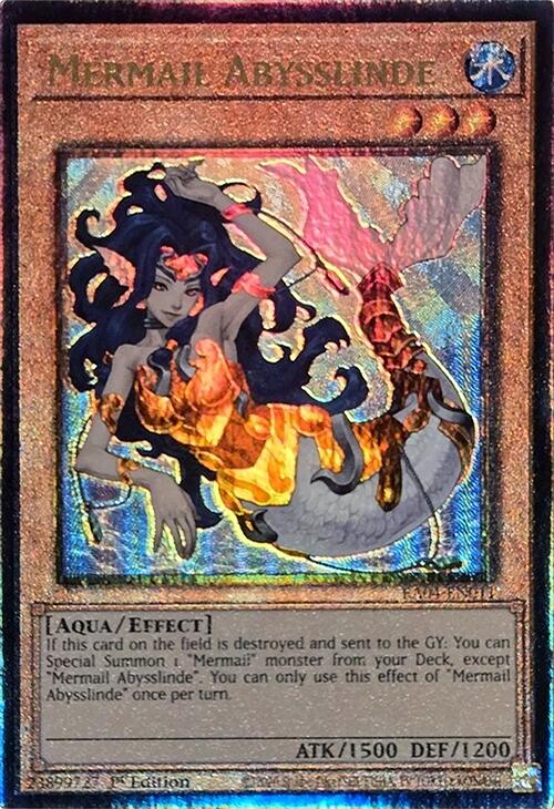Mermail Abysslinde [RA04-EN011] Prismatic Ultimate Rare | GnG Games