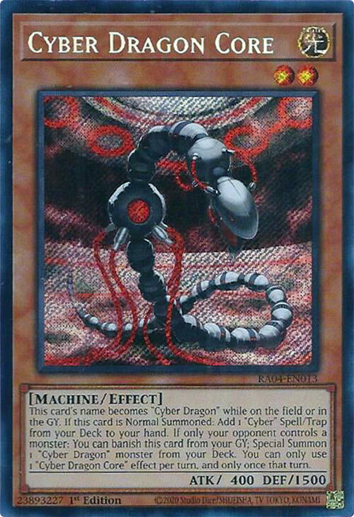 Cyber Dragon Core [RA04-EN013] Secret Rare | GnG Games