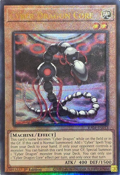 Cyber Dragon Core [RA04-EN013] Prismatic Ultimate Rare | GnG Games