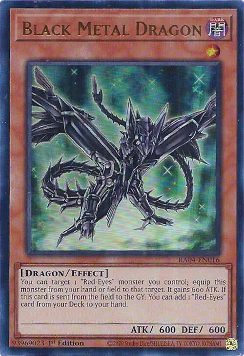 Black Metal Dragon [RA04-EN016] Ultra Rare | GnG Games