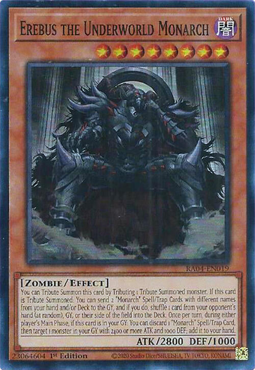 Erebus the Underworld Monarch [RA04-EN019] Super Rare | GnG Games