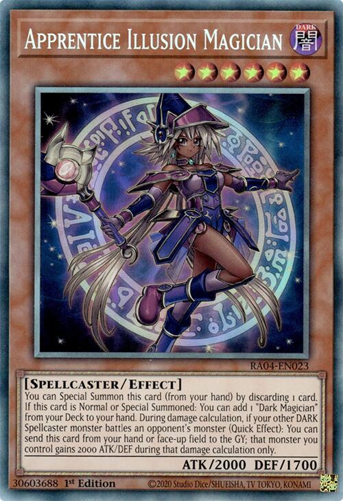Apprentice Illusion Magician [RA04-EN023] Prismatic Collector's Rare | GnG Games