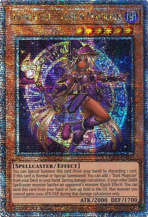 Apprentice Illusion Magician [RA04-EN023] Quarter Century Secret Rare | GnG Games