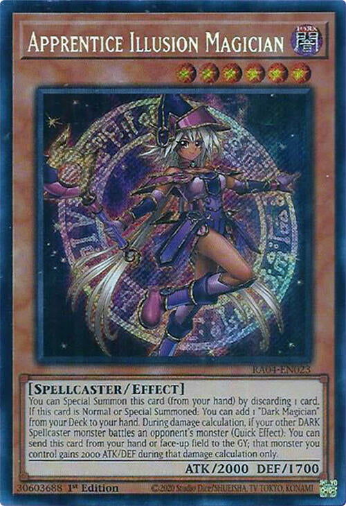 Apprentice Illusion Magician [RA04-EN023] Secret Rare | GnG Games