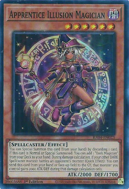 Apprentice Illusion Magician [RA04-EN023] Super Rare | GnG Games