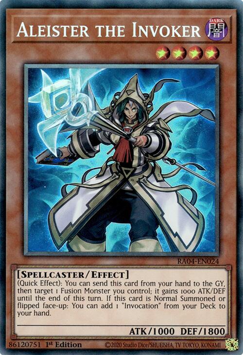 Aleister the Invoker (Alternate Art) [RA04-EN024] Prismatic Collector's Rare | GnG Games