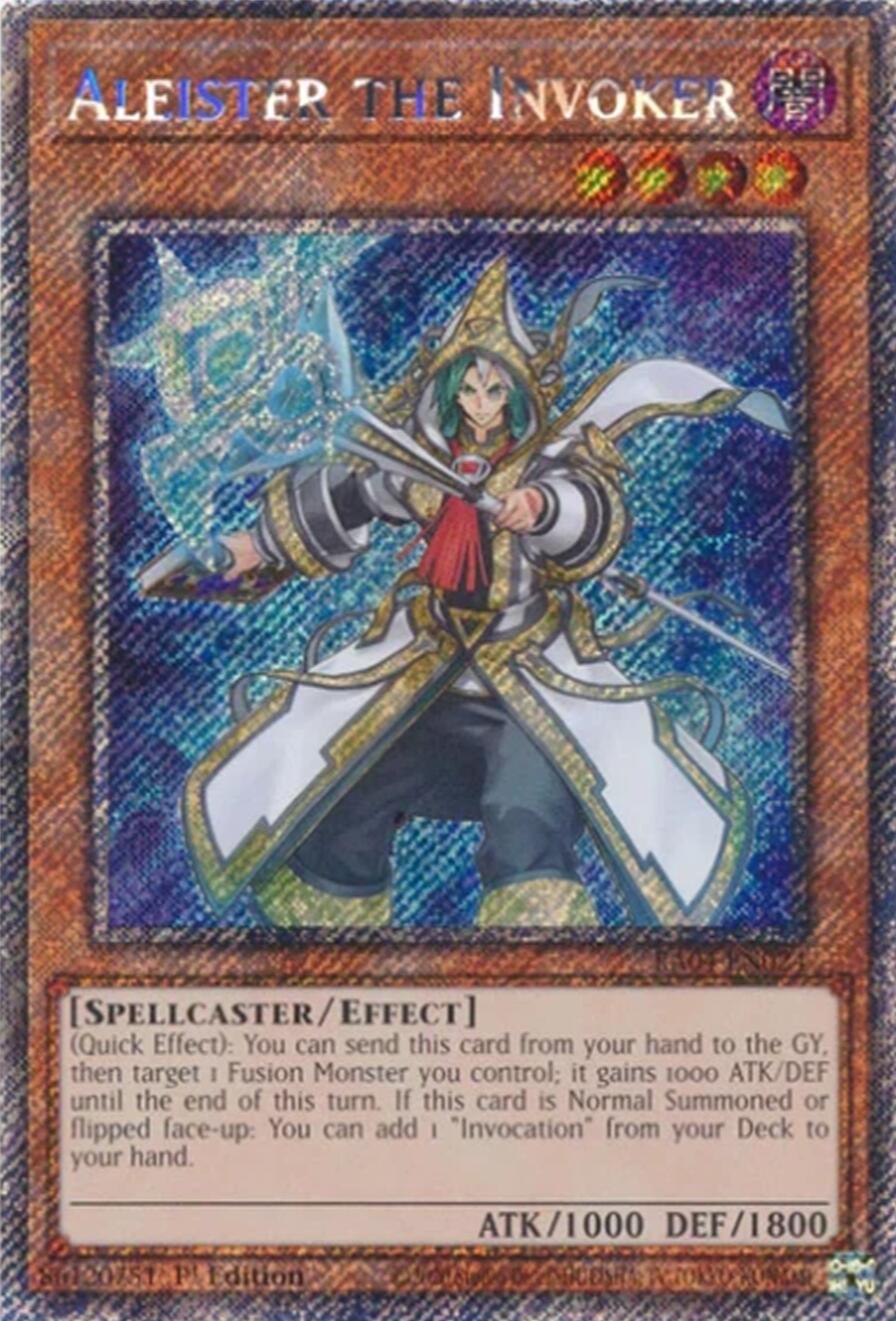 Aleister the Invoker (Alternate Art) [RA04-EN024] Platinum Secret Rare | GnG Games