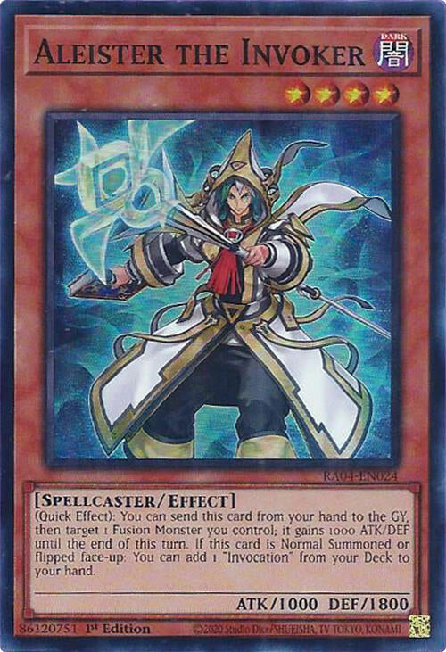 Aleister the Invoker (Alternate Art) [RA04-EN024] Super Rare | GnG Games