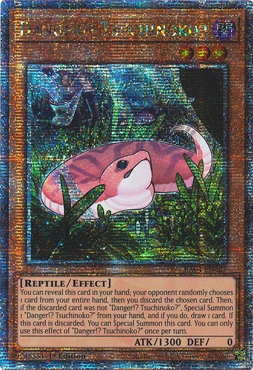 Danger!? Tsuchinoko? [RA04-EN027] Quarter Century Secret Rare | GnG Games