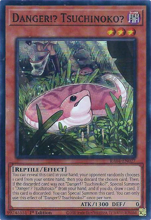 Danger!? Tsuchinoko? [RA04-EN027] Super Rare | GnG Games